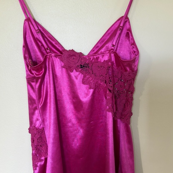 HELLO MOLLY MAGNETIC CONNECTION SATIN MINI DRESS PINK Size Large (8) NWT - Picture 6 of 12